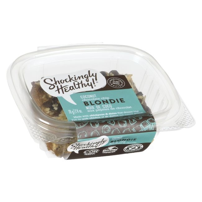 Coconut Chocolate Chip Blondie - Single