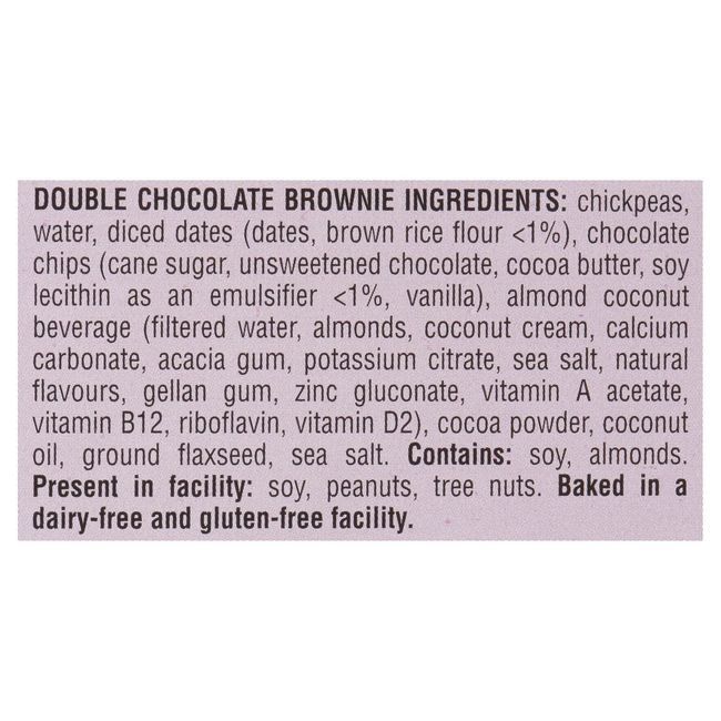 Shockingly Healthy Double Chocolate Brownie, 280 G -- 6 Per Case