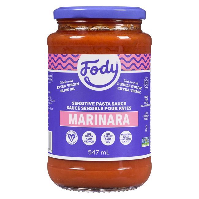 Fody Sauce Pour Pâtes Marinara De Qualité Supérieure, 547 Ml -- 6 Par Boîte