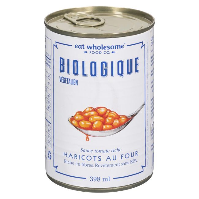 Eat Wholesome Organic Baked Beans, 398 Ml -- 12 Per Case