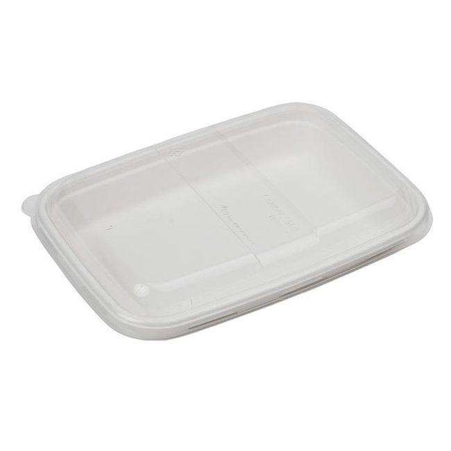 Beige Rectangular Sugarcane Tray