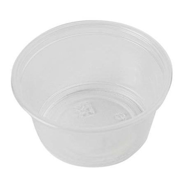 Eco-packaging Clear Polypropylene Recyclable Portion Cup, 2 Oz Capacity -- 2500 Per Case