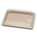 Beige Fibre Sushi Tray