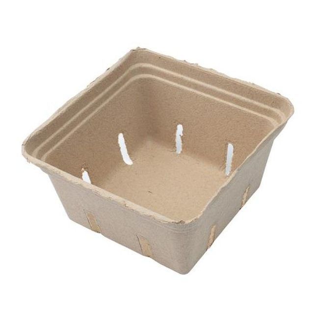 Eco-packaging Paper Berry Tray, 2.5 Qt Capacity -- 200 Per Case