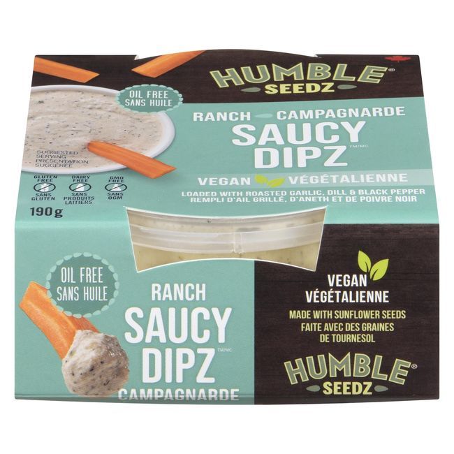 Humble Seedz Ranch Saucy Dipz, 190 G -- 8 Per Case