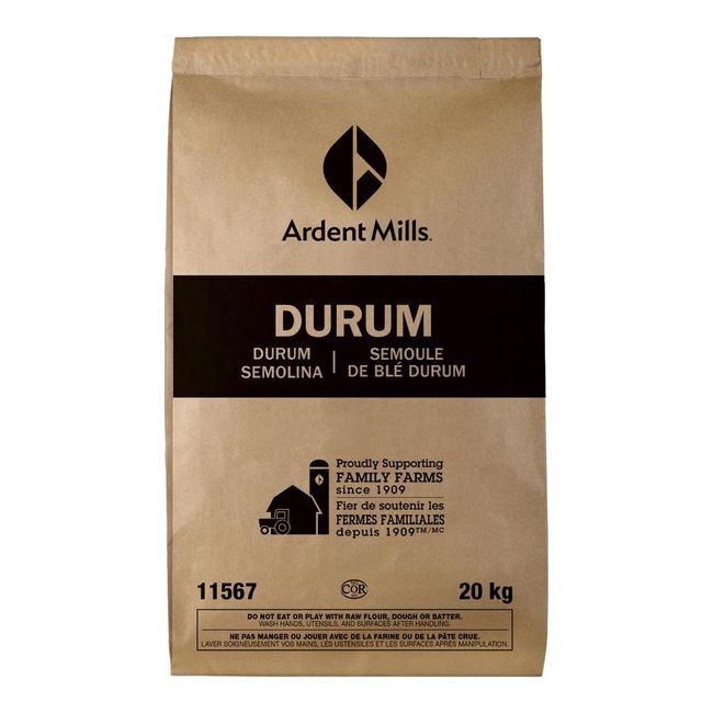 Ardent Mills Semoule De Blé Dur, 20 Kg