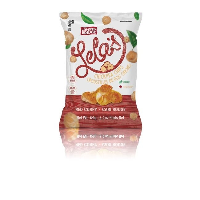 Lelas Red Curry Chickpea Chips