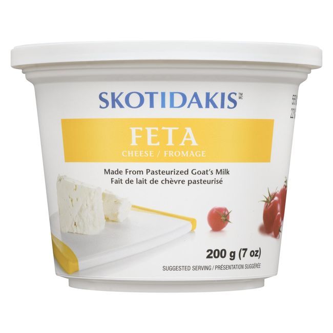 Skotidakis Bloc De Feta Au Lait De Chèvre, 200 G -- 6 Par Boîte