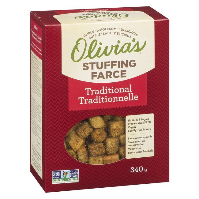 Olivia's Farce Traditionnelle, 340 G -- 6 Par Boîte