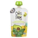 Organic Pineapple Banana Avocado with Mint Fruit and Veggie Blend for Baby