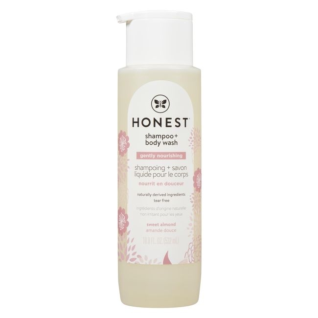 Gently Nourishing Sweet Almond Shampoo and Body Wash