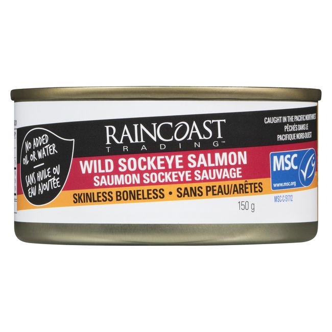 Skinless Boneless Wild Sockeye Salmon