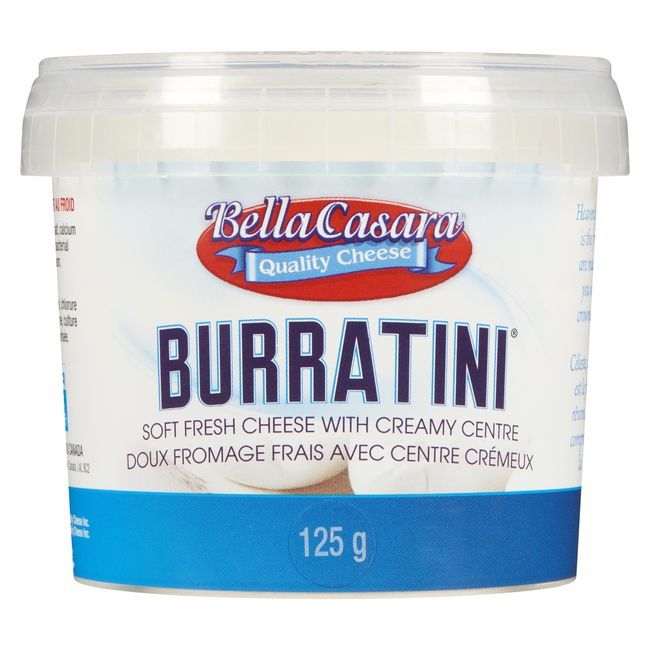 Bella Casara Burratini Cheese, 125 G -- 6 Per Case