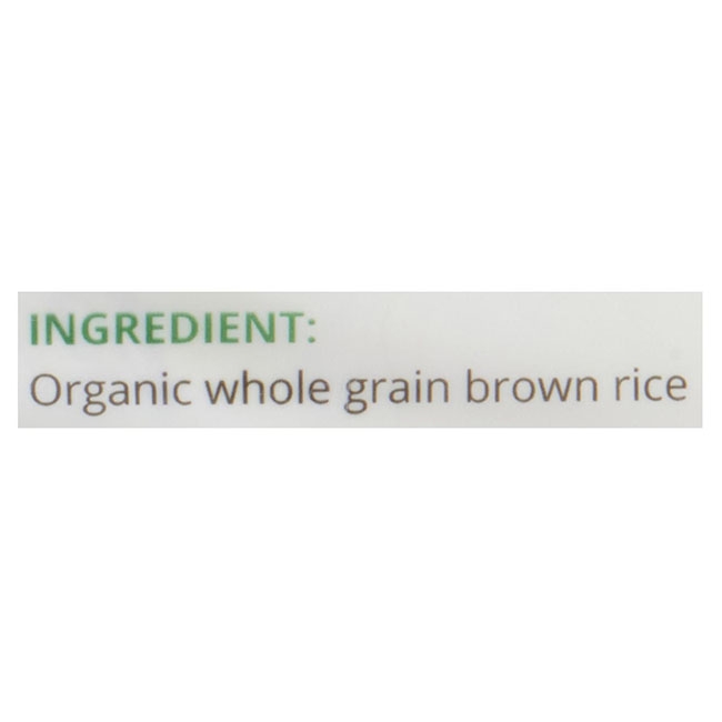 Organic Brown Rice Elbow Pasta