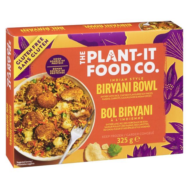 Plant It Indian Style Biryani Bowl, 325 G -- 6 Per Case