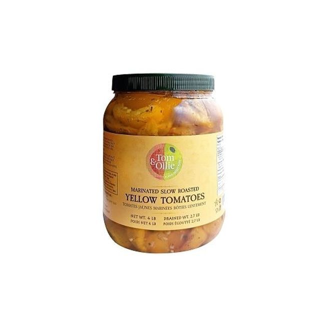 Tom & Ollie Segments De Tomates Jaunes Rôtis Lentement Dans L'huile, 1,81 Kg -- 6 Par Caisse