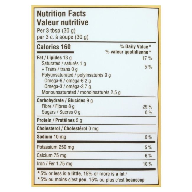 Prana Organic Whole Black Chia Seeds, 1 Kg -- 4 Per Case