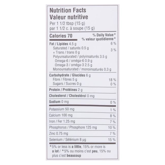 Prana Organic Proactivchia Whole Black Chia Seeds, 284 G -- 6 Per Case
