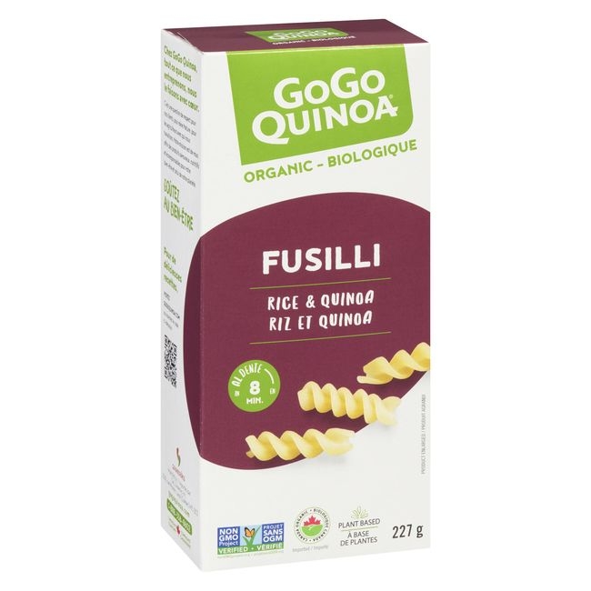 Organic Rice and Quinoa Fusilli