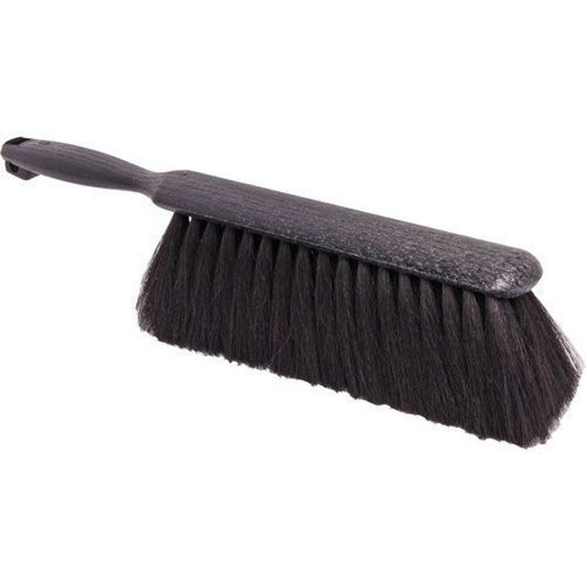 Carlisle 3638003 Brosse De Comptoir Noire Avec Poils En Crin De Cheval, 9 Po De Longueur