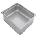 304 Stainless Steel 24 Gauge Anti Jamming Two Third Size Steam Table Pan