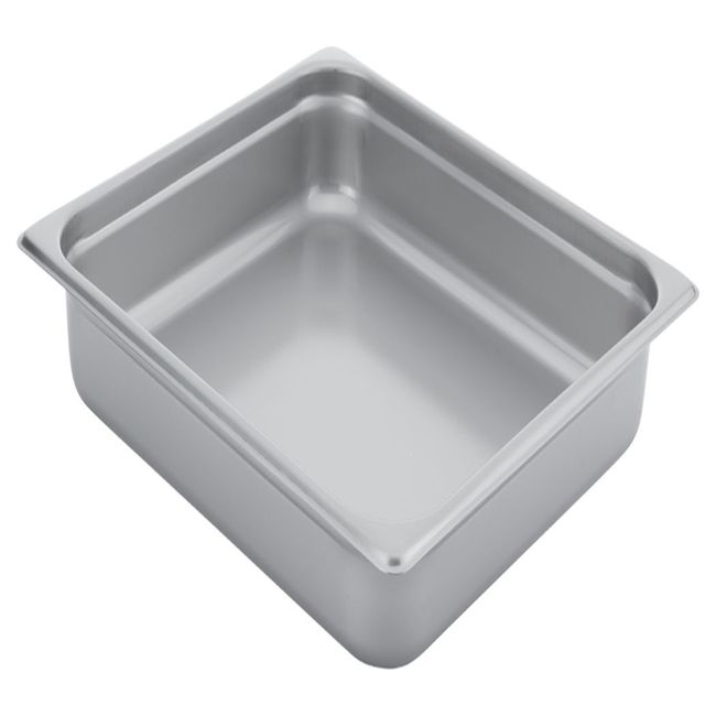304 Stainless Steel 24 Gauge Anti Jamming Two Third Size Steam Table Pan