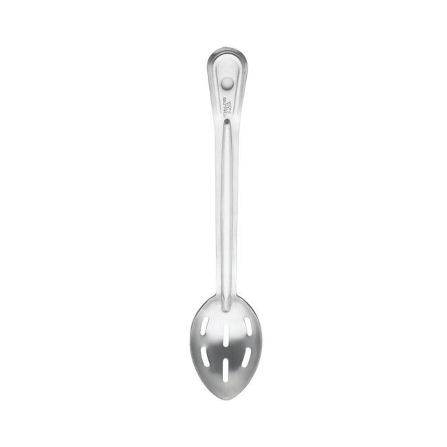 Browne Stainless Steel Renaissance Slotted Serving Spoon, 13 In