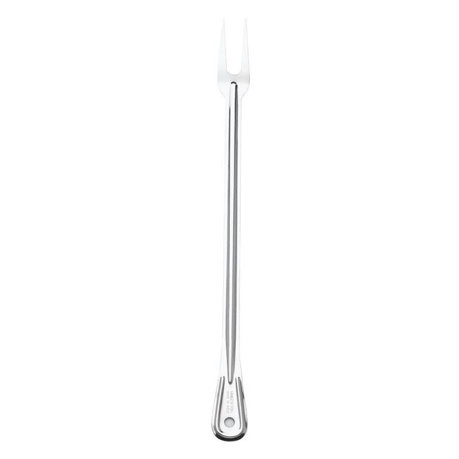 Browne Stainless Steel Fork With Extra Long Handle, 21 In