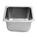 20649 Super Pan V Stainless Steel Sixth Size Steam Table Pan, 4 in Deep