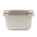 20949 Super Pan V Stainless Steel Ninth Size Steam Table Pan, 4 in Deep