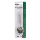 47118 Stainless Steel Round Four Piece Measuring Spoon Set
