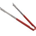 4791640 Stainless Steel Antimicrobial One Piece Tong with Versagrip Ends And Red Kool-touch Handle, 16 in Length