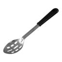 46947 Stainless Steel Slotted Serving Spoon with Black Grip N Serve Handle, 14 in Long