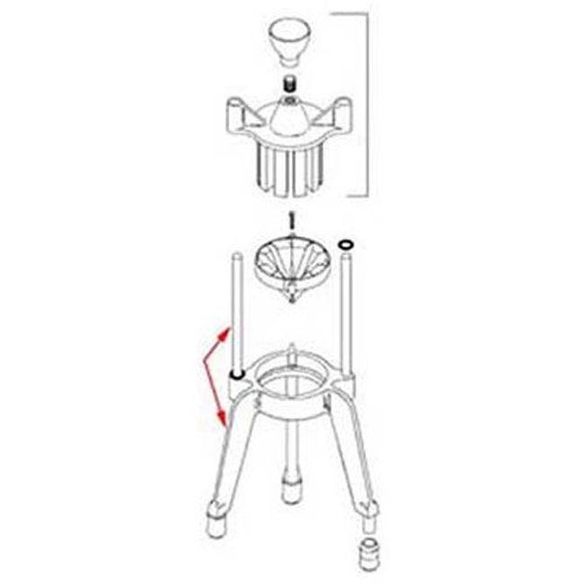 Vollrath 301 Boîtier De Base Pour Wedgemaster Et Coremaster