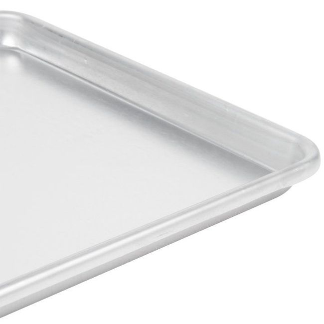 5314 Wear Ever Heavy Duty 13 Gauge Aluminum Half Size Sheet Pan with Natural Finish