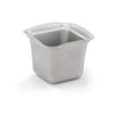 40003 Miramar Contemporary Stainless Steel Sixth Size Food Pan, 1 qt Capacity