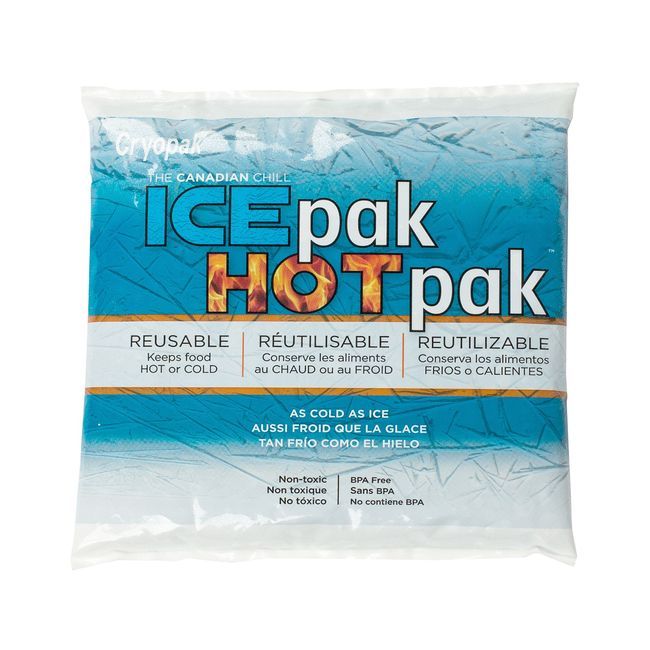 Cryopak Ice Pak / Hot Pak Gel Bag, 5.75 X 5.75 Inch -- 24 Per Case