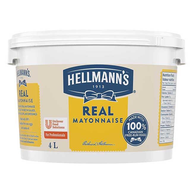 Hellmann's Mayonnaise Sans Gluten, 4 L