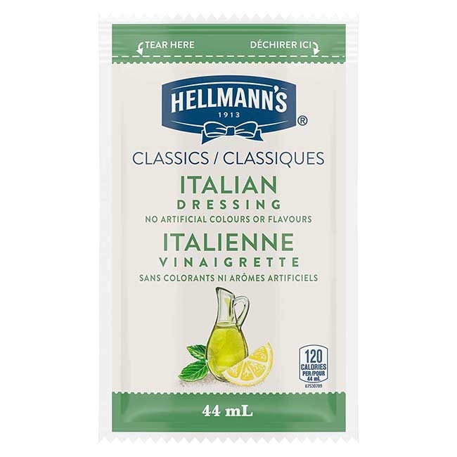 Classics Golden Italian Vinaigrette Salad Dressing Portion Control Sachet