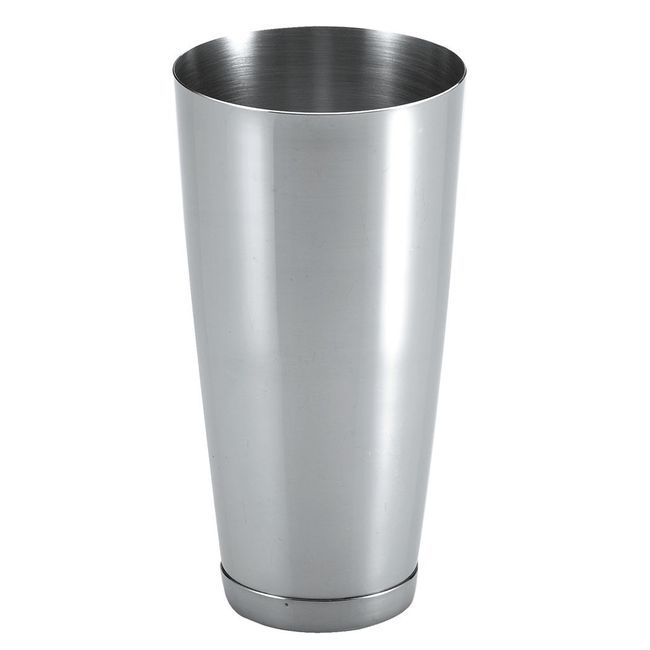 Browne Stainless Steel Cocktail Shaker, 30 Oz Capacity