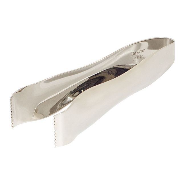 Browne Eclipse 18/8 Stainless Steel Mirror Finish Pom Tong, 9 In