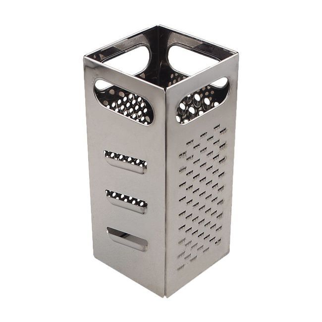 Browne Râpe Carrée À 4 Côtés En Acier Inoxydable, 9 X 4 X 4 Po