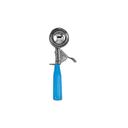 Stainless Steel Size 16 Standard Disher with Blue Handle