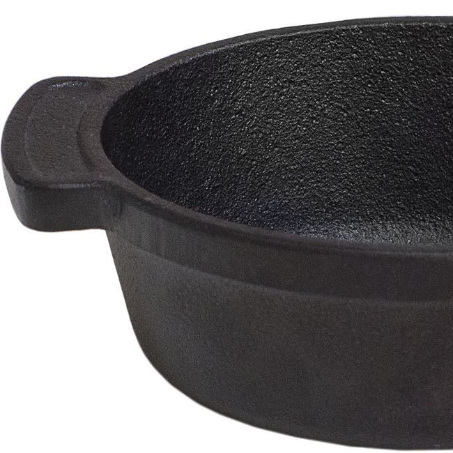 Browne Mini Plat Traditionnel Ovale En Fonte Pré-assaisonné Thermalloy, Capacité De 325 G