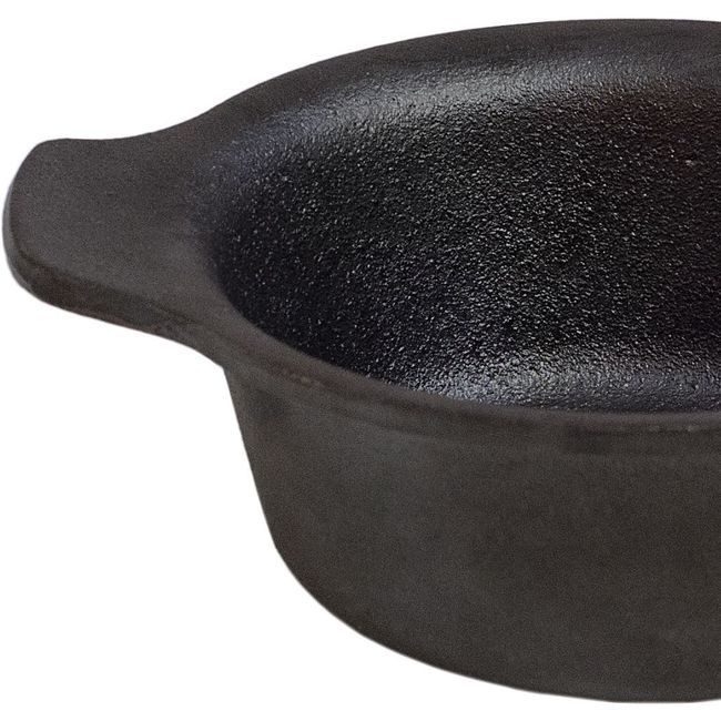 Browne Mini Plat Rond Moderne En Fonte Pré-assaisonné Thermalloy, Capacité De 270 G