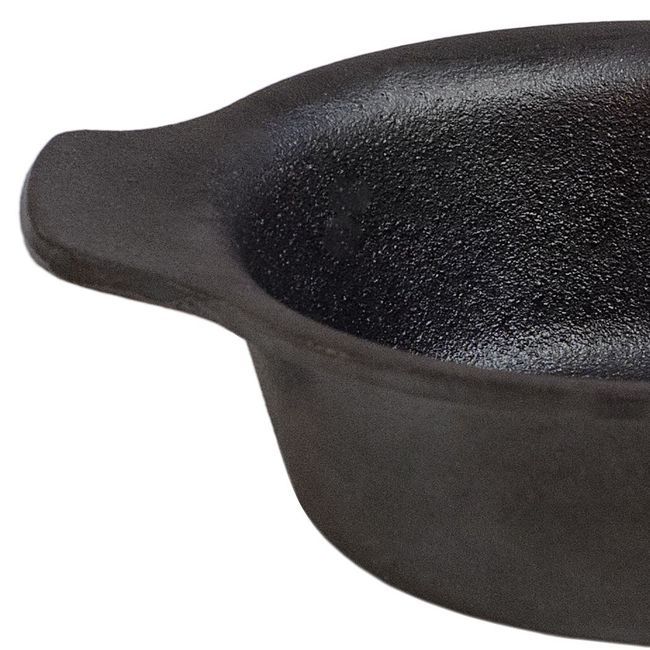 Browne Mini Plat Ovale Moderne En Fonte Pré-assaisonné Thermalloy, Capacité De 350 G