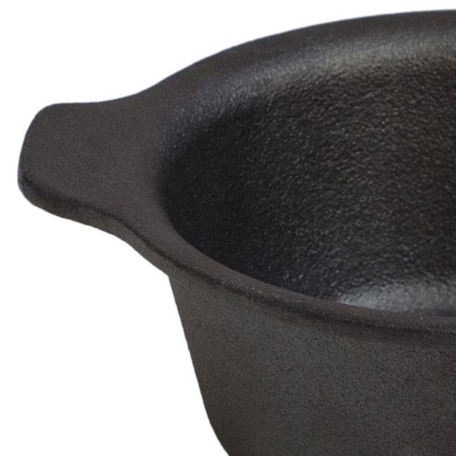 Browne Mini Plat Rond Moderne En Fonte Pré-assaisonné Thermalloy, Capacité De 473 Ml
