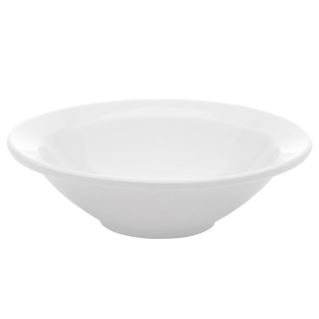 Palm Porcelain White Grapefruit Bowl