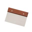 Stainless Steel Dough Scraper with Hardwood Handle