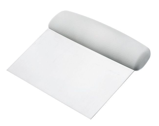 Browne Stainless Steel Dough Cutter Scraper, 6 X 3 In